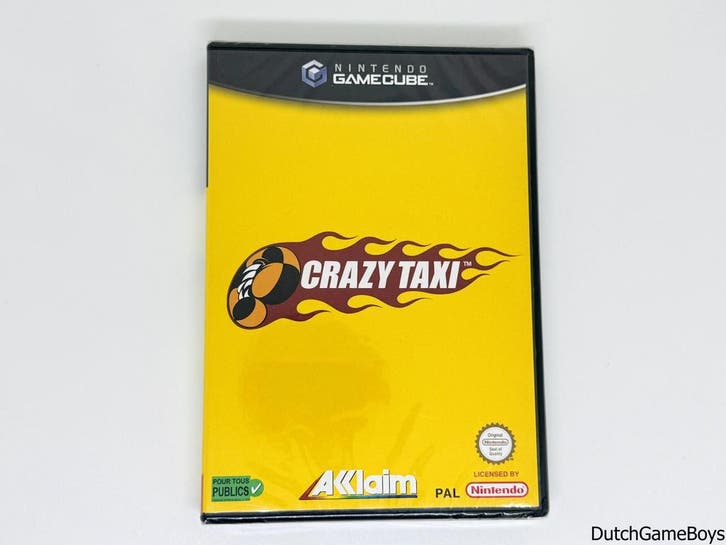 Nintendo Gamecube - Crazy Taxi - FAH - New & Sealed, Spelcomputers en Games, Games | Nintendo GameCube, Gebruikt, Verzenden
