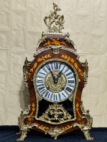 Boulle klok - - Verguld brons - 1950-1960