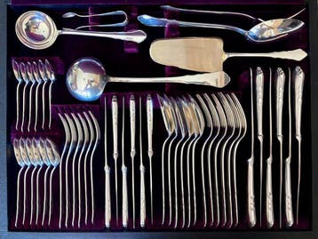 Italian Silversmith - Bestekset (48) - .800 zilver - 1980 g