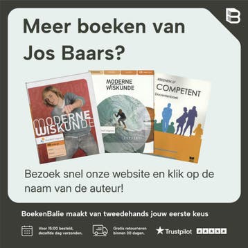 2b vmbo-kgt / Moderne Wiskunde / antwoordenboek Jos Baars, Verzenden, Gelezen, Jos Baars