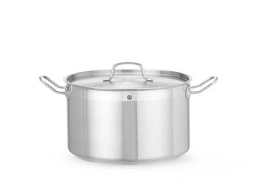 Hendi Profi Line Kookpan Middel | Met Deksel | 15 Liter | Ø3, Ophalen of Verzenden, Nieuw in verpakking