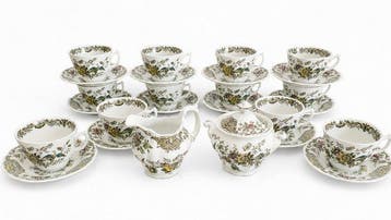 RIDGWAW - RARE Luxe - Koffieservies voor 12 (26) - WINDSOR -, Antiek en Kunst, Antiek | Meubels | Tafels