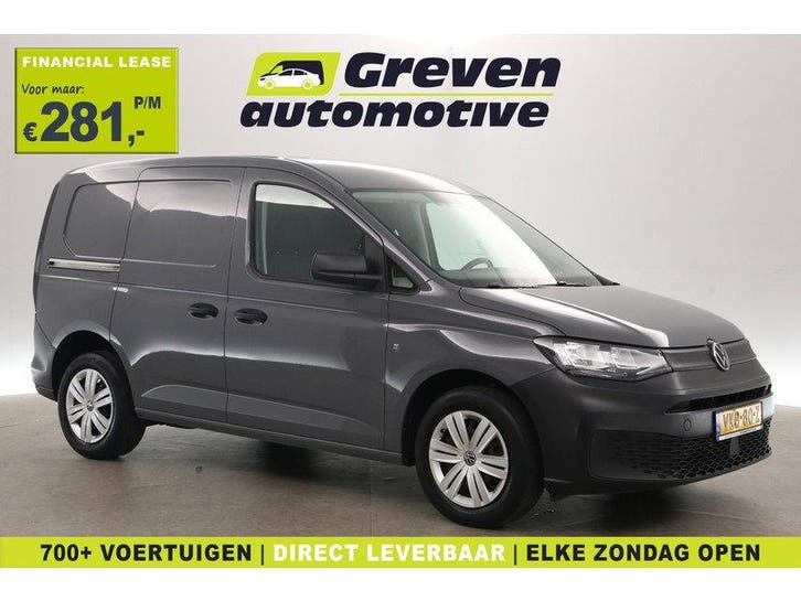 Volkswagen Caddy 2.0 TDI | Clima | Parkeersensoren |, Auto's, Bestelauto's, Handgeschakeld, Diesel, Zilver of Grijs, Euro 6, Volkswagen