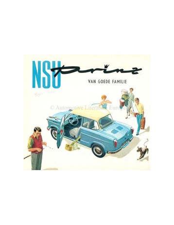 1958 NSU PRINZ I & II BROCHURE NEDERLANDS, Boeken, Nieuw, Author