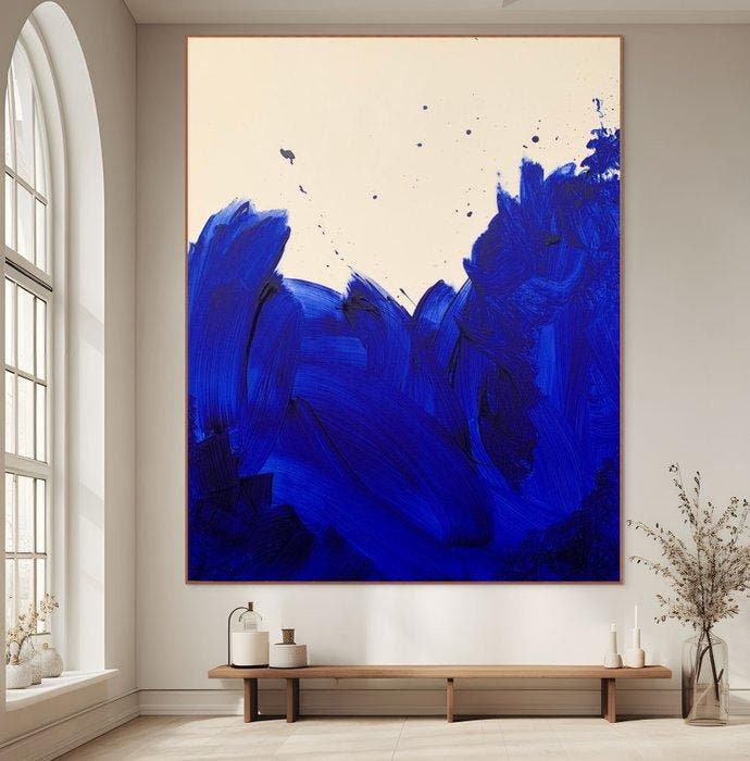 Christopher Shaw - Deep Blue Sea - XXL, Antiek en Kunst, Kunst | Schilderijen | Modern