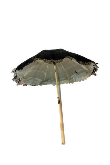 Antieke dames parasol / zonnescherm met fijn...
