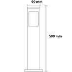 LED Tuinverlichting - Buitenlamp - Kavy 4 - Staand -, Staande lamp, Nieuw, Ophalen of Verzenden, Led
