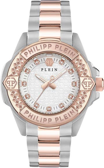 Philipp Plein PWOFA0525 Plein Majesty dameshorloge, Overige merken, Staal, Verzenden, Polshorloge