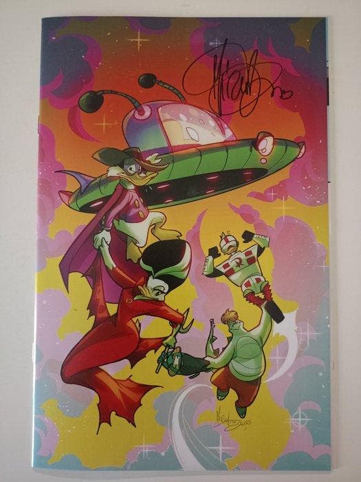 Disney 1 - Justice Ducks - 1 Signed comic, Variant cover -, Boeken, Strips | Comics