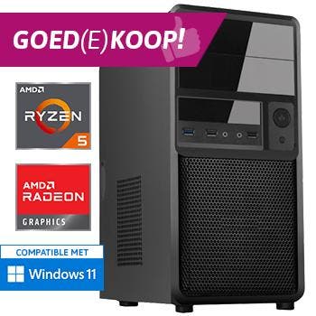 Ryzen 5 aanbieding - 16GB - 480GB SSD - Desktop PC, Computers en Software, Desktop Pc's, Nieuw