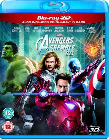The Avengers 3D (Blu-ray), Cd's en Dvd's, Blu-ray, Verzenden, Gebruikt