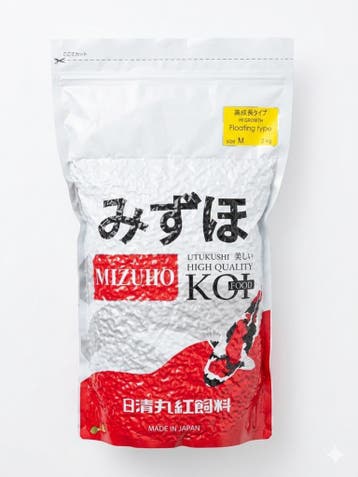 Mizuho Koi visvoer drijvend M size 2 kg., Karper of Koi