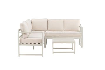 Hoek Loungeset-Hugo-Beige-Alu-The Outsider, Verzenden, Nieuw