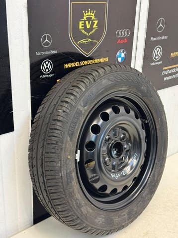 1 stuk 155/65R14 inch  reservewiel/thuiskomer Toyota Aygo, Auto-onderdelen, 14 inch, Gebruikt, 155 mm, Banden en Velgen