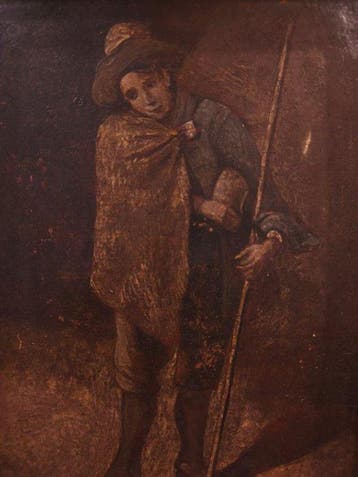 Francesco Londonio (1723–1783) Atributed. - Giovane pastore