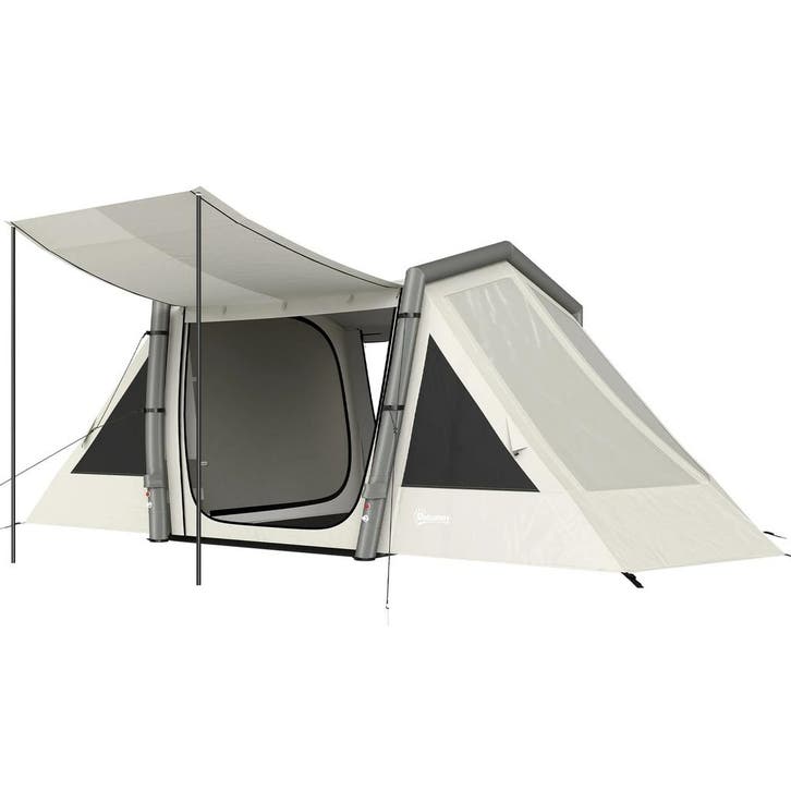 Opblaasbare Tent 4 Personen Snelle Opbouw Outdoor Tent Voor, Sport en Fitness, Rugby, Nieuw, Verzenden