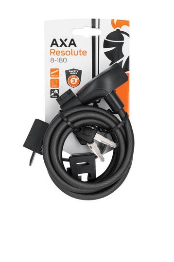 AXA Kabelslot Resolute 180/8, Verzenden, Nieuw