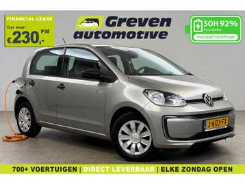 Volkswagen e- Up Snelladen | SOH 92% | Clima | LED | 5, Automaat, Stof, Elektrisch, Nieuw