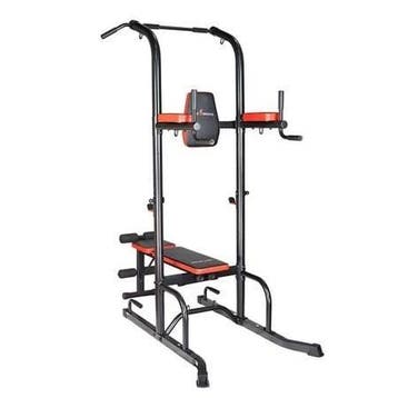 Fitnessbank Verstelbaar | Ruimtebesparend | OP=OP, Krachtstation, Ophalen of Verzenden, Metaal, Armen
