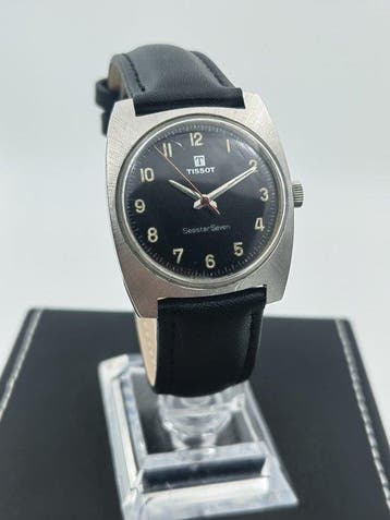 Tissot - Seastar Seven - Black Dial - Zonder minimumprijs -, Nieuw