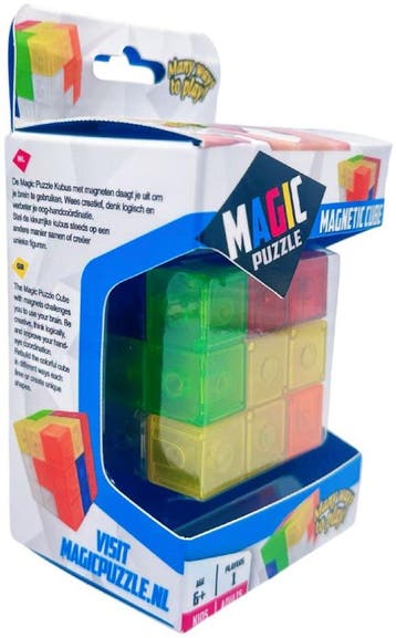 Magic Puzzle - Magnetic Cube | Clown Games - Puzzels, Verzenden, Nieuw