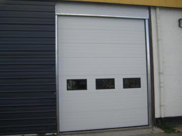 Diverse nieuwe industrie en garagedeuren zie advertentie, Ophalen, Metaal, 120 cm of meer, 215 cm of meer