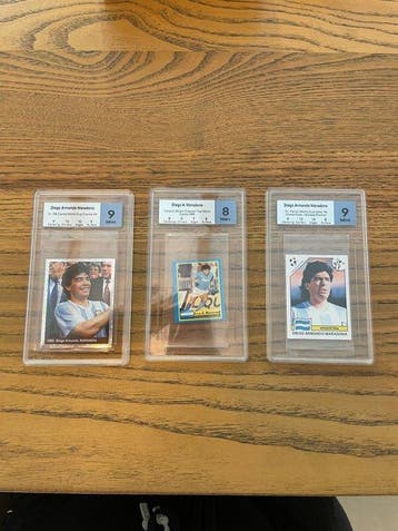 DS Diego Maradona - 3 Sticker - Excellent (EX), Nieuw