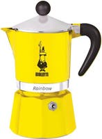 Bialetti - RAINBOW - Percolator - 1 kops - Geel, Verzenden, Nieuw