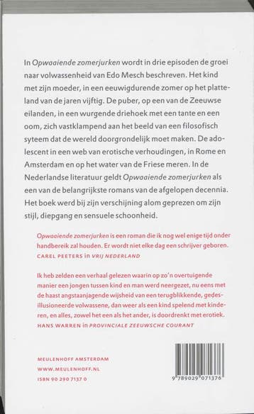 Opwaaiende zomerjurken 9789029071376 Oek de Jong, Boeken, Verzenden, Gelezen, Oek de Jong