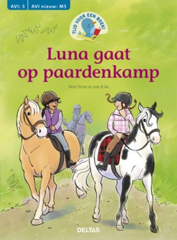Luna gaat op paardenkamp / Tijd voor een boek - Nina Flores, Verzenden, Gelezen, Nina Flores