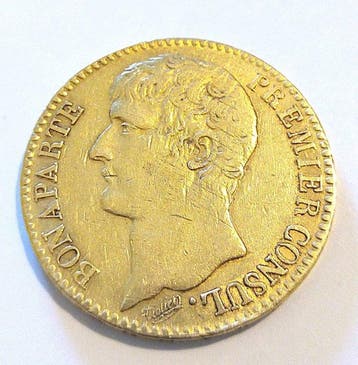 Frankrijk. Consulaat (1799-1804). 40 Francs An XI-A, Paris