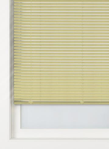 HEMA Jaloezie aluminium metallic 25mm goud, Verzenden, Nieuw