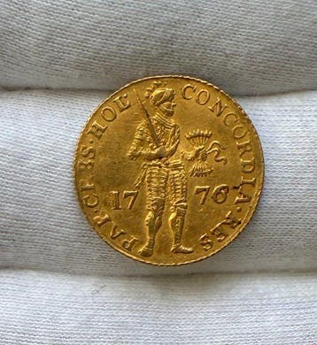 Nederland, Holland Gouden Dukaat 1776 XF+