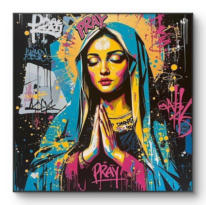 Nina Nox - Pray For Light XL, Antiek en Kunst, Kunst | Schilderijen | Modern