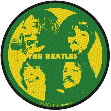 The Beatles - Let it Be Rond - patch officiële merchandise, Verzamelen, Ophalen of Verzenden, Nieuw, Kleding