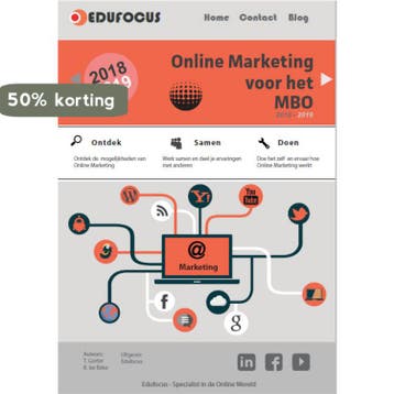 Online marketing voor het MBO / 2018-2019 - Tim Gorter, Verzenden, Gelezen, Tim Gorter