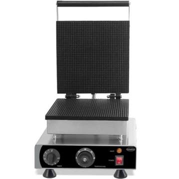 Wafelijzer | Enkel | Stroopwafels (253x253x3mm) | 1.75kW, Verzenden, Nieuw in verpakking