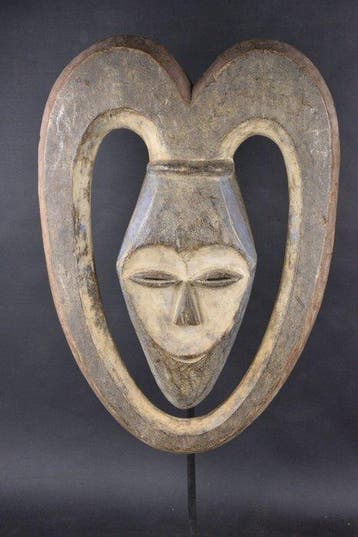 Dansmasker - Kwele / Bakwele - Gabon