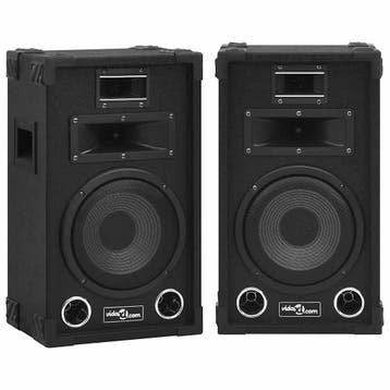 vidaXL Hifi-podiumluidsprekers 2 st passief professioneel, Verzenden, Nieuw