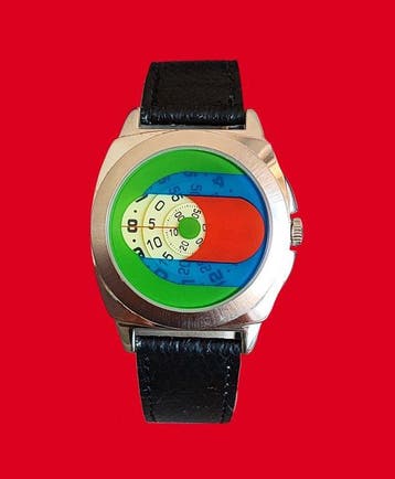 Jump Hour - Space Age - Montre vintage NOS - Zonder, Nieuw