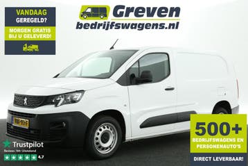 Peugeot Partner L2H1 | Financial Lease voor 250 p/mnd, Stof, Euro 6, Overige carrosserieën, Wit