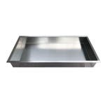 Sani Royal Inbouwnis 30x60x7 cm RVS Geborsteld, Nieuw