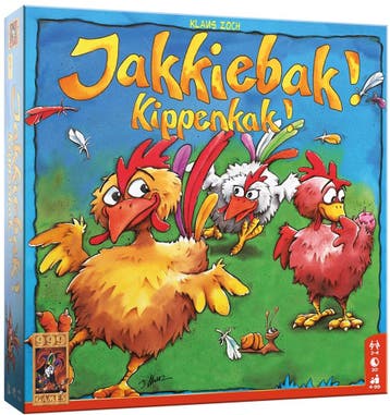 Jakkiebak Kippenkak | 999 Games - Kinderspellen, Verzenden, Nieuw