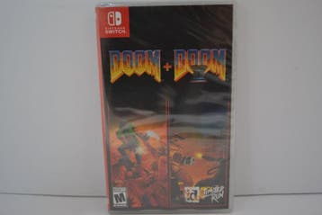 Doom + Doom II - SEALED (SWITCH USA), Spelcomputers en Games, Verzenden, Zo goed als nieuw