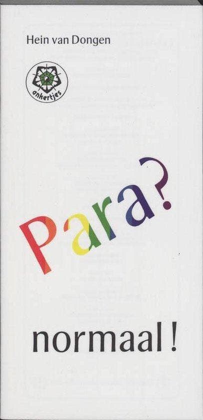 Para Normaal - van Dongen, Boeken, Psychologie, Gelezen, Verzenden