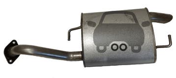 *Tip*  Einddemper TOYOTA Corolla Verso, Ophalen of Verzenden, Nieuw, Toyota