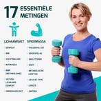 2dekans | FITAGE LED Weegschaal Wit - Personenweegschaal, Ophalen of Verzenden, Zo goed als nieuw