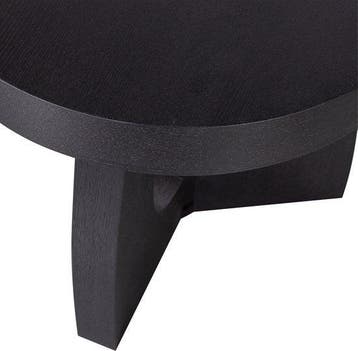 WOOOD Tala Bijzettafel - MDF Fineer - Zwart - 45x45x45 cm, Verzenden, Nieuw