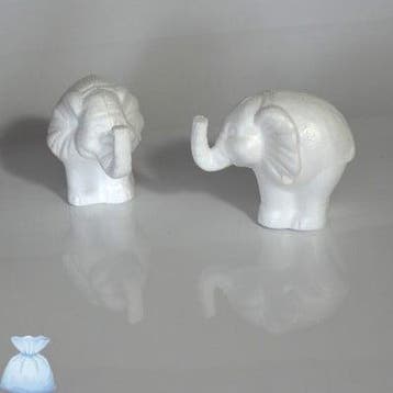 Styropor Piepschuim Isimo Olifant 12 cm, Ophalen of Verzenden, Nieuw
