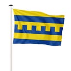 Vlag Harderwijk 100x150cm (voor gevelstok), Nieuw